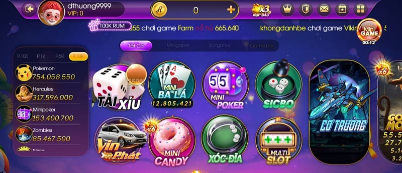 Kho game đổi thưởng sinh động, đặc sắc chỉ có tại Rumvip Pro